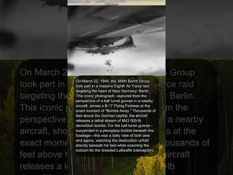 LETHAL GRAVITY: A MID-AIR VIEW OF THE B-17 PAYLOAD 🛡️