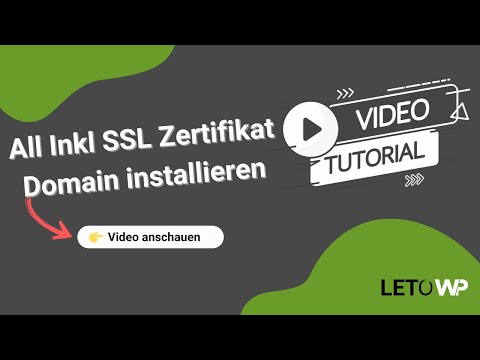 All Inkl SSL Zertifikat installieren – Einfache Schritt-für-Schritt Anleitung