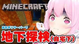 顔出し+無音の原因判明! - 【Minecraft】地下探検しながらここ一週間の話をゆるっとする #あおぎり高校 #千代浦蝶美