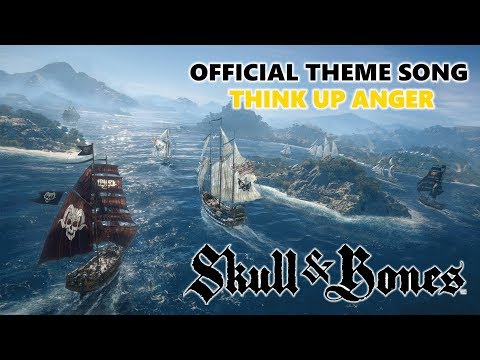 Skull & Bones OFFICIAL Theme Song - Think Up Anger (Mutiny feat. Crazy l) With On Screen Lyrics