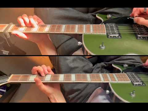 playing both parts of never meant at the same time 