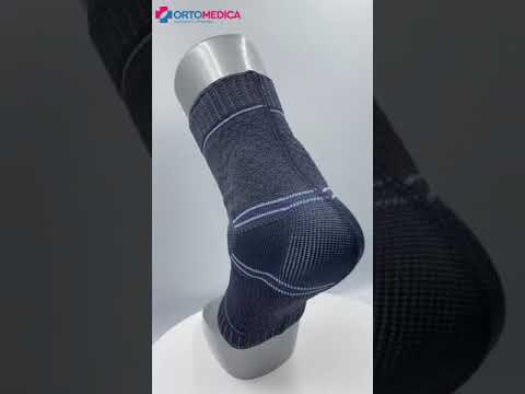 Бандаж на ногу Aurafix 408 с силиконовыми вставками, при бурсите, растяжении связок, артрите и артрозе