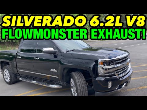 Chevy Silverado 6.2L V8 w/FLOWMONSTER EXHAUST!