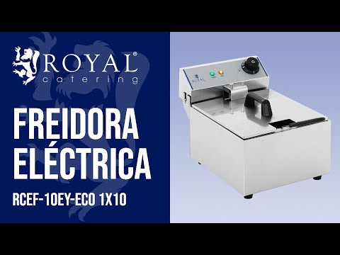 vídeo - Freidora eléctrica - 1 x 10 litros - ECO