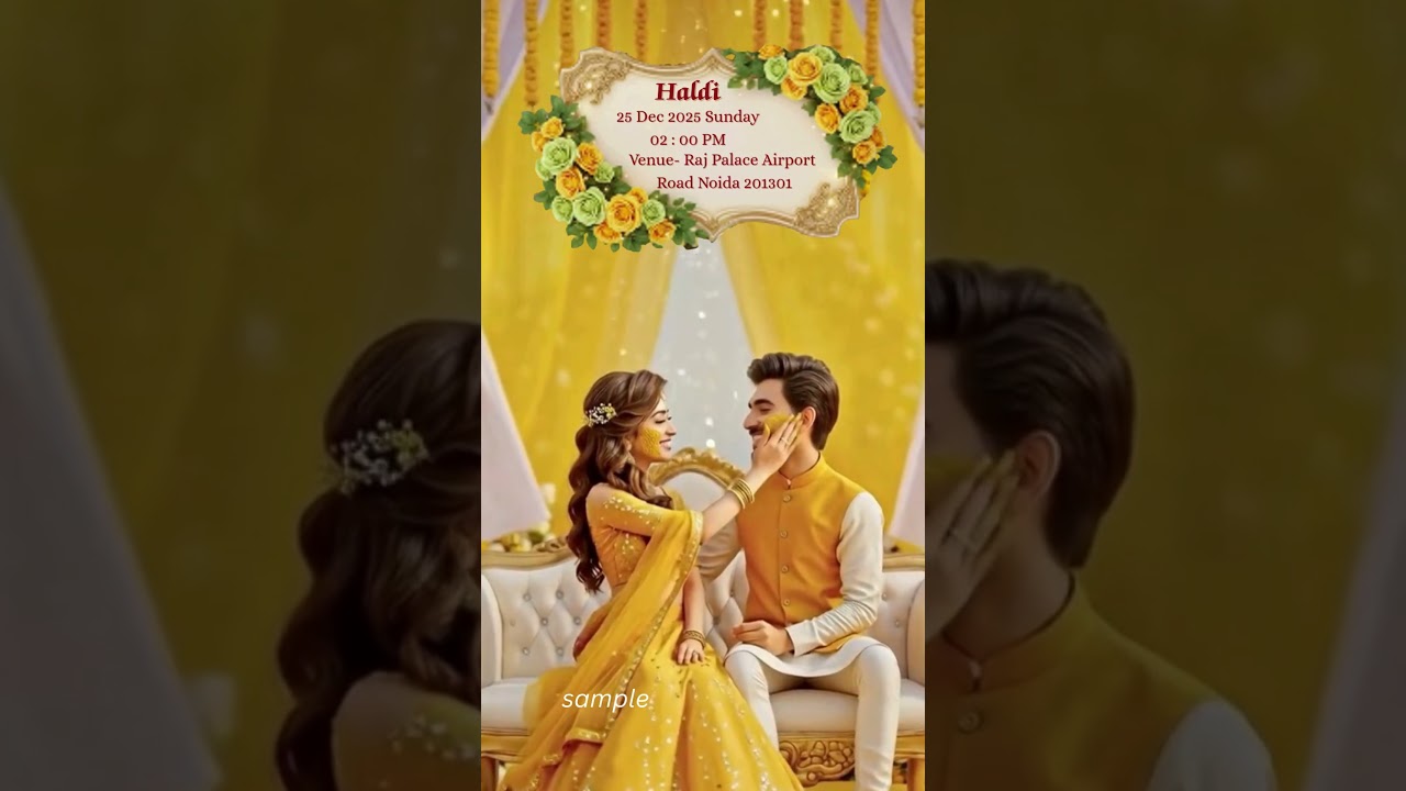 Wedding Invitation Preview