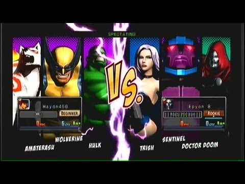 -UMVC3- Epyon 8 [SENT/TRISH/DOOM]: Win Streak |186|