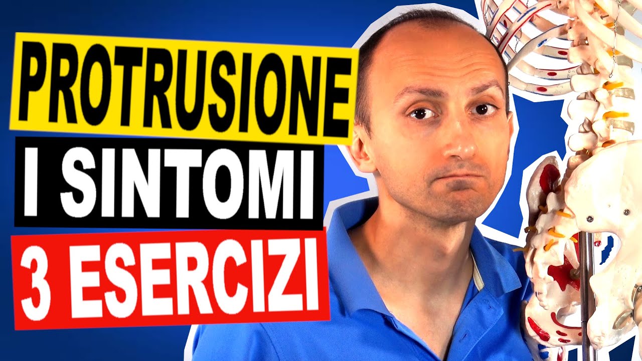 Protrusione Discale: i Sintomi e 3 Esercizi di Riabilitazione