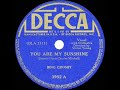 1941 HITS ARCHIVE: You Are My Sunshine - Bing Crosby