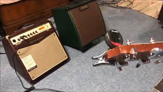 Video thumbnail for Acoustic A40 vs Crate CA6110D  Acoustic Guitar Amps by The Gigging Guitar Player