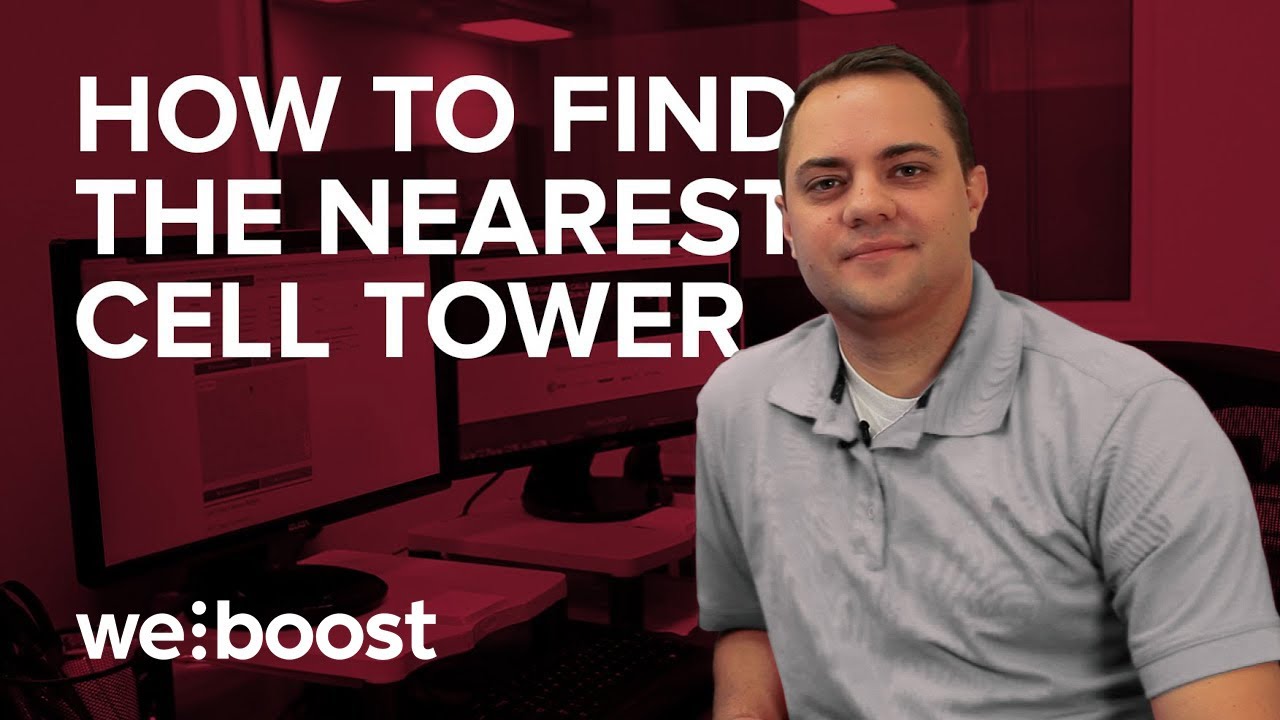 How to find the nearest cell tower | weBoost