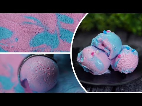 कॉटन कैंडी आइसक्रीम No Sugar, No Condensed Milk, Easy Cotton Candy Ice Cream | Seema's Smart Kitchen