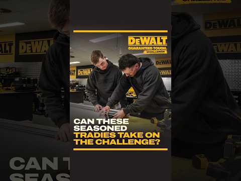 Can these seasoned tradies take on the challenge?