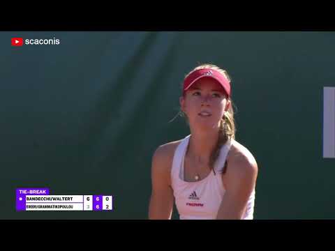 Tennis: Simona Waltert - Switzerland Doubles 2021