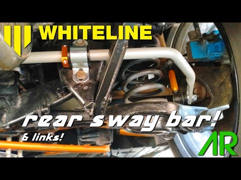 WHITELINE REAR ADJUSTABLE ANTI-ROLL / SWAY BAR & END LINKS INSTALL! | FOCUS RS