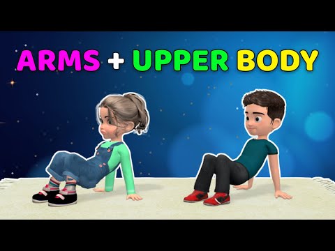 SIMPLE KIDS EXERCISES FOR ARMS AND UPPER BODY