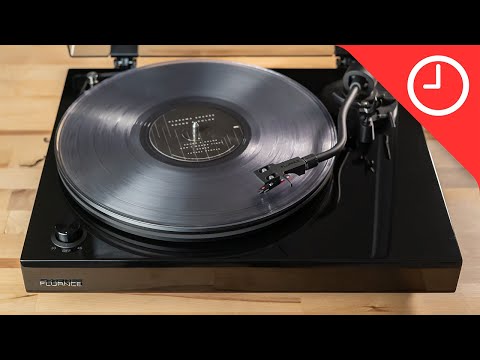 Fluance RT82 Vinyl Turntable Record Player, Ortofon OM 10 Cartridge, Ri91 Powered Floorstanding Speakers, PA10 Preamp video review thumbnail