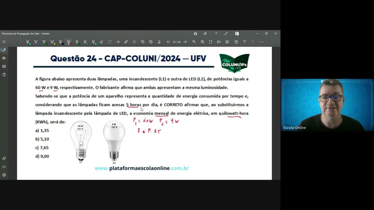 Física - Prof. Mersim - COLUNI