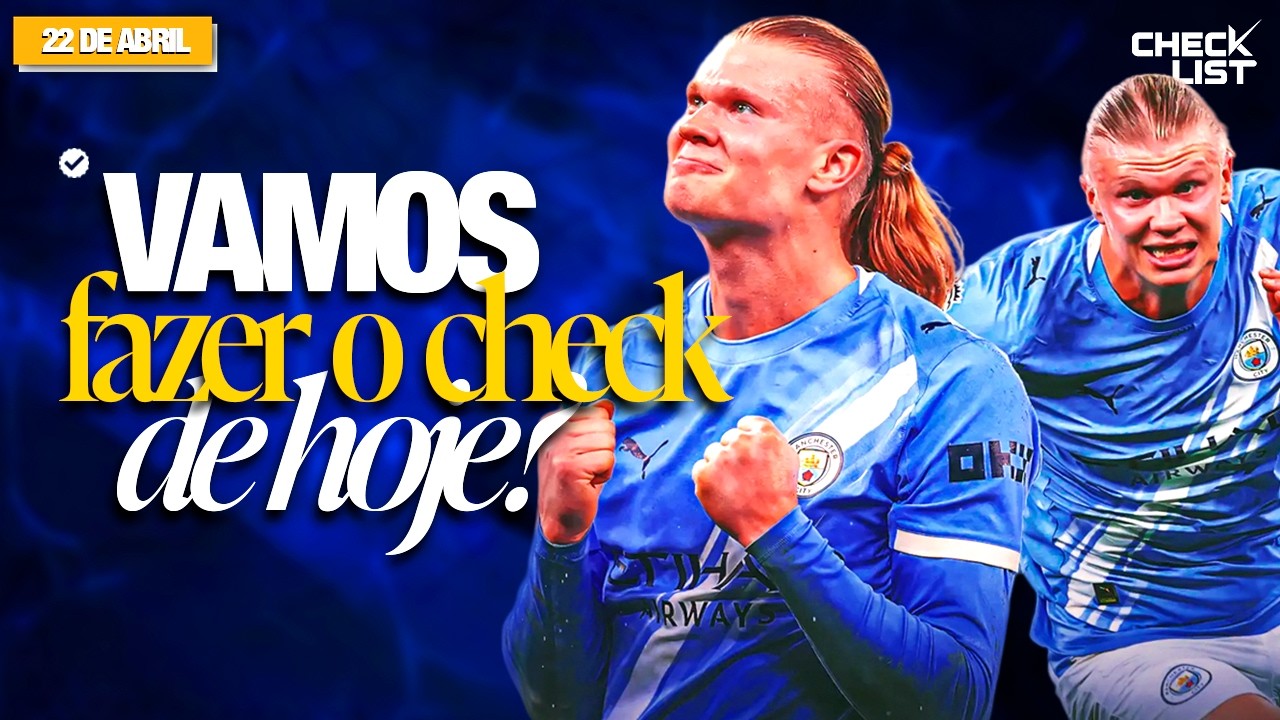 Análises e palpites do dia! - CHECKLIST EP. 007 - 22/04/26