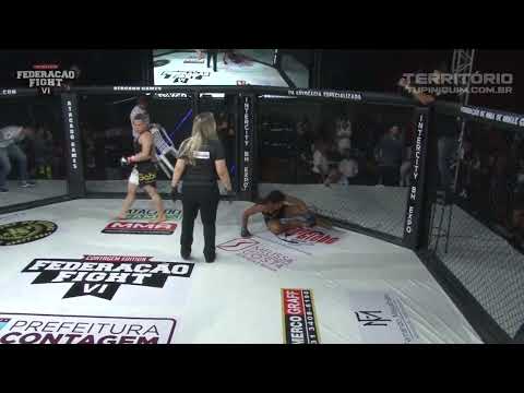 Gabi vs Erica - Federação Fight VI Contagem Edition