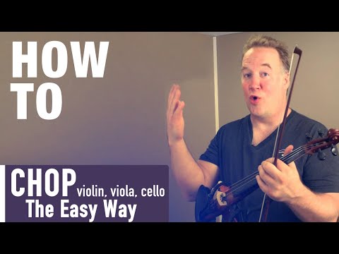 The Violin Chop | the EASY way
