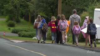 SD63 school buses no longer operating along Prospect Lake Road following MVI