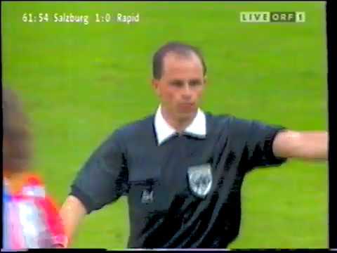 2:0 (44.) Tibor Jančula (Salzburg - Rapid Frühjahr 1997)