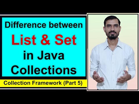 Difference between Set and List in Java Collections by Deepak