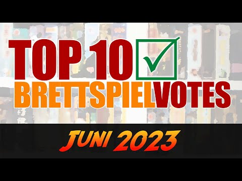 Die Top 10 beliebtesten Brettspiele im Juni 2023