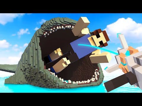 BLOOP Monster Eats Ragdolls Alive - Teardown Mods Gameplay