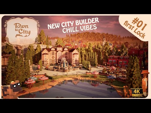 Lets Play Town to City first look super chilled city builder