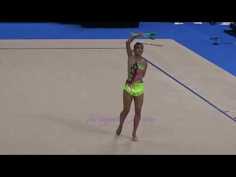 Cindy GALLEGOS BARRERA (MEX) clubs - 2015 Stuttgart worlds Qualifs