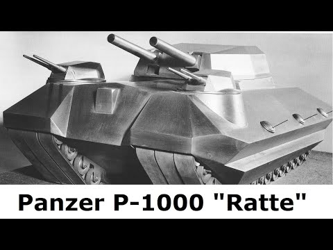 P 1000 "Ratte" - Superpanzer / Landkreuzer / Größenwahn