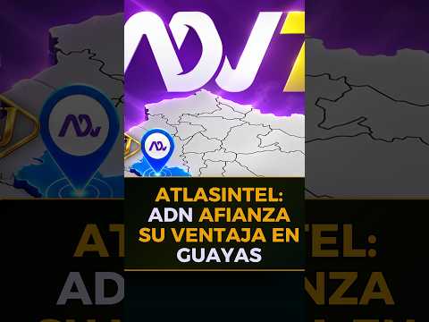 El tablero electoral en Guayas según AtlasIntel #ecuador  #seccionales2026