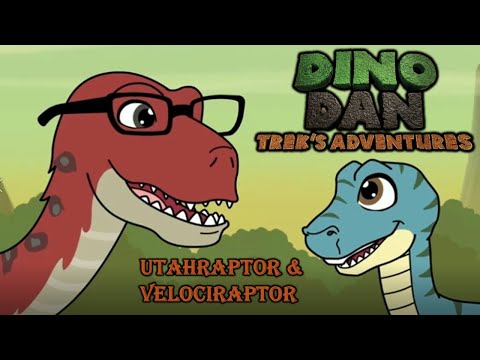 Dino Dan Trek Adventures Utahraptor and Velociraptor screen time