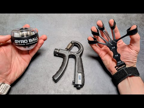 Gyro Ball vs Hand Gripper vs Finger Gripper - Don't Waste your Money...