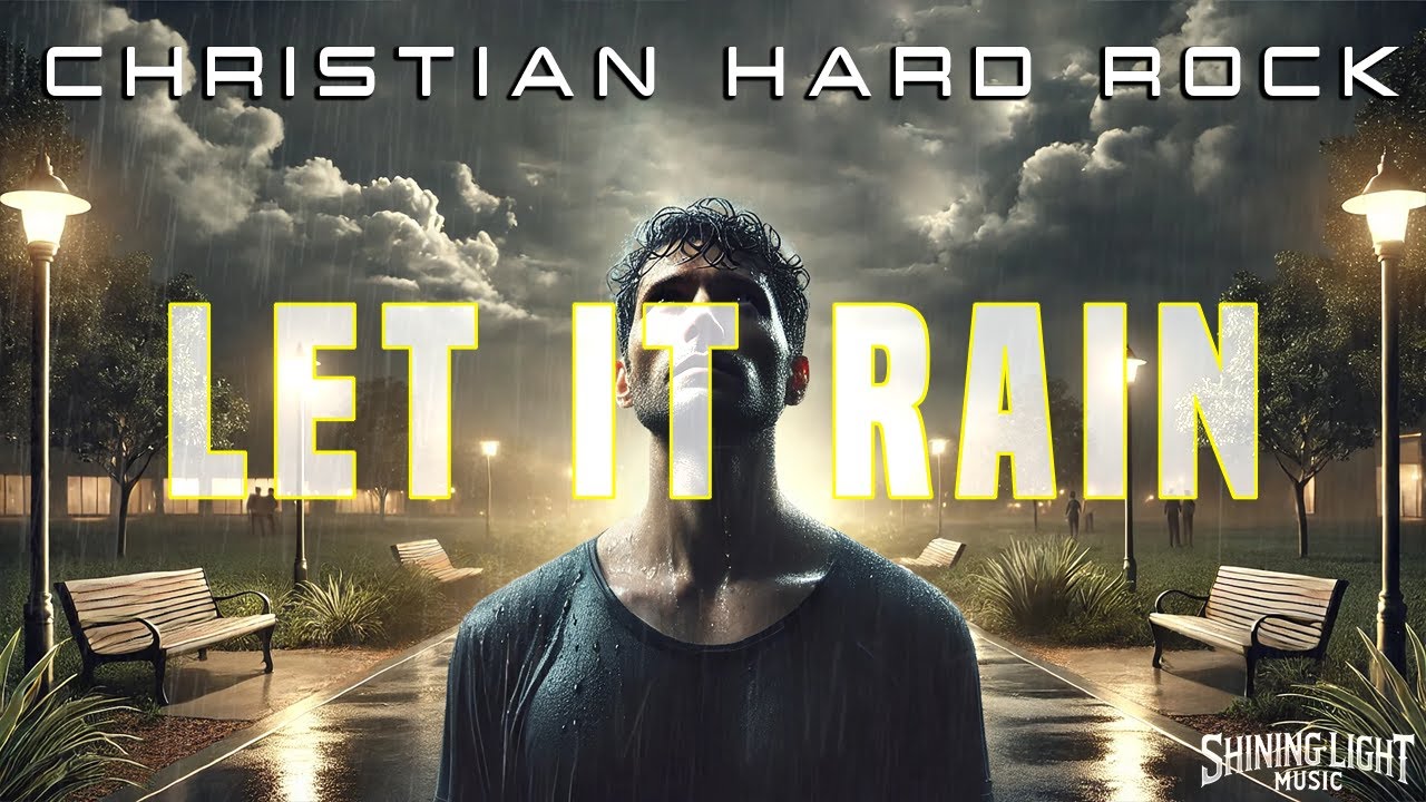 Shining Light Music - Let It Rain (Lyric Video) | Christian Hard Rock