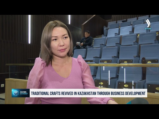 Traditional crafts revived in Kazakhstan through business development