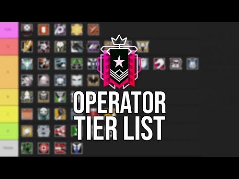 ALL RAINBOW SIX SIEGE OPERATORS TIER LIST (C-S)