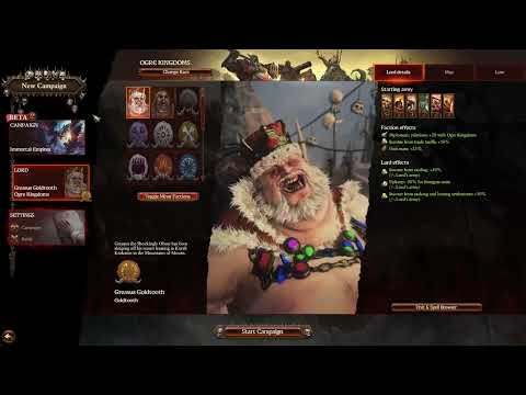 GREASUS GOLDTOOTH Selection Video | Total War Warhammer 3