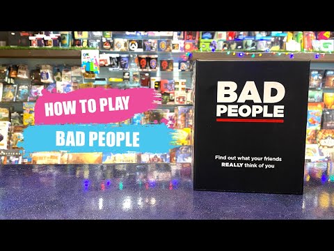 How to Play Bad People | Board Game Rules & Instructions