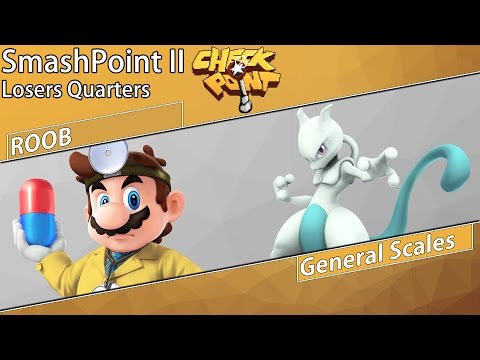SmashPoint II - GriM|ROOB (Dr. Mario) Vs. General Scales (Mewtwo) Losers Quarterfinals