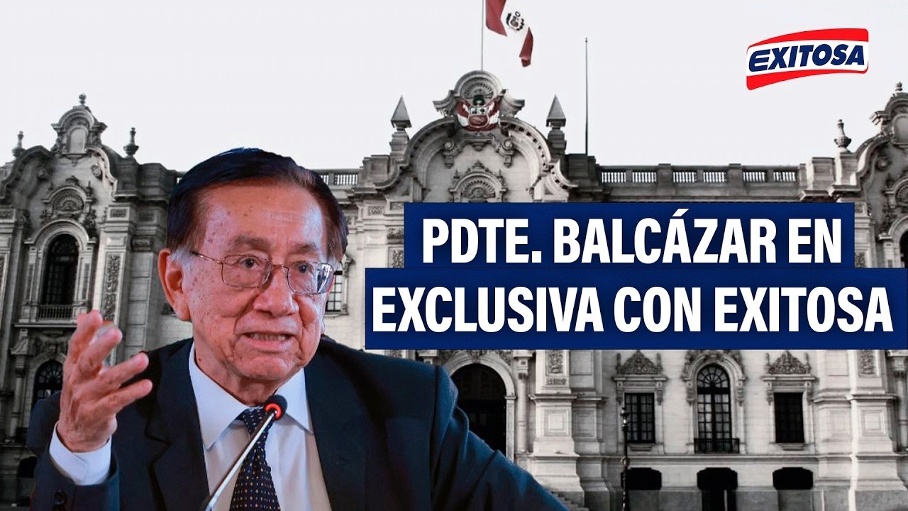 HABLEMOS CLARO 💬Presidente José Balcázar dialogará EN VIVO con Nicolás Lúcar - 17/04/26