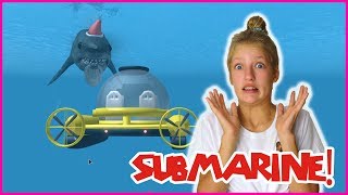 Sis Vs Bro Roblox Shark Bite Submarine Kênh Video Giải Trí - 