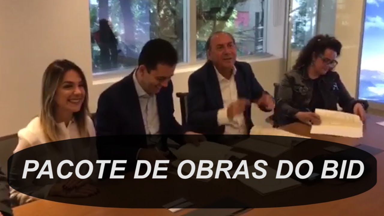 Paulo Serra assina contrato de empréstimo de US$ 25 milhões para obras viárias