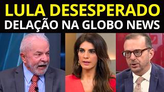Jornalista ENTREGA esquema de LULA e a Delação de VORCARO na Globo News contra Flábio Bolsonaro