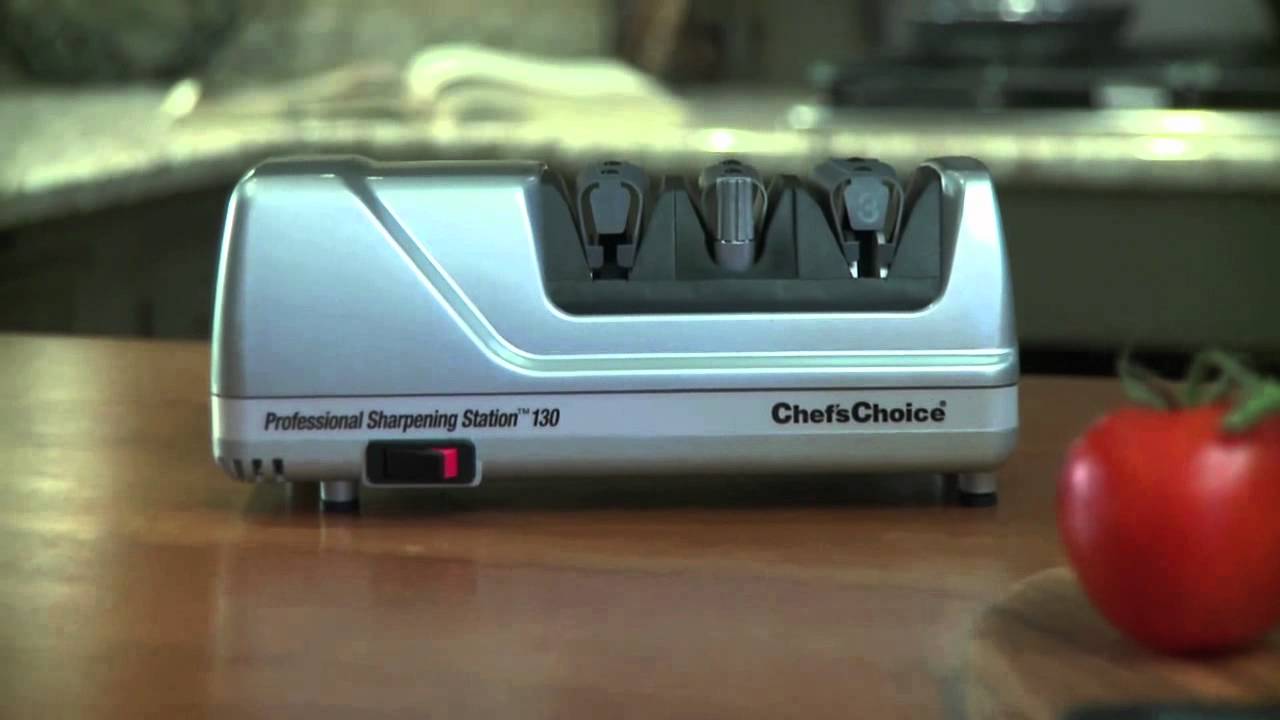 The Chef's Choice 130 Knife Sharpener - Best Professional Electric Knife Sharpener