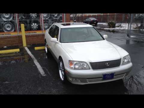 98 LEXUS LS 400 SITTING ON 22'' SIK 004 RIMS AT RIMTYME CHARLOTTE N.C.