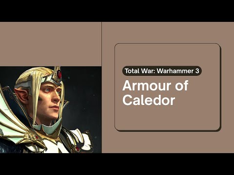 THE ARMOUR OF CALEDOR (Total War: Warhammer 3)