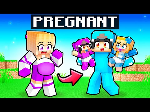 Heather is PREGNANT with TWINS In Minecraft!