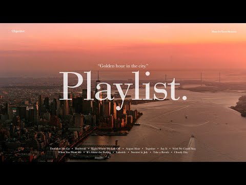 [Playlist] 석양이 내려앉은 도시에서 🌆｜ 조용히 혼자 있고 싶을 때 듣는 감성 팝송 모음